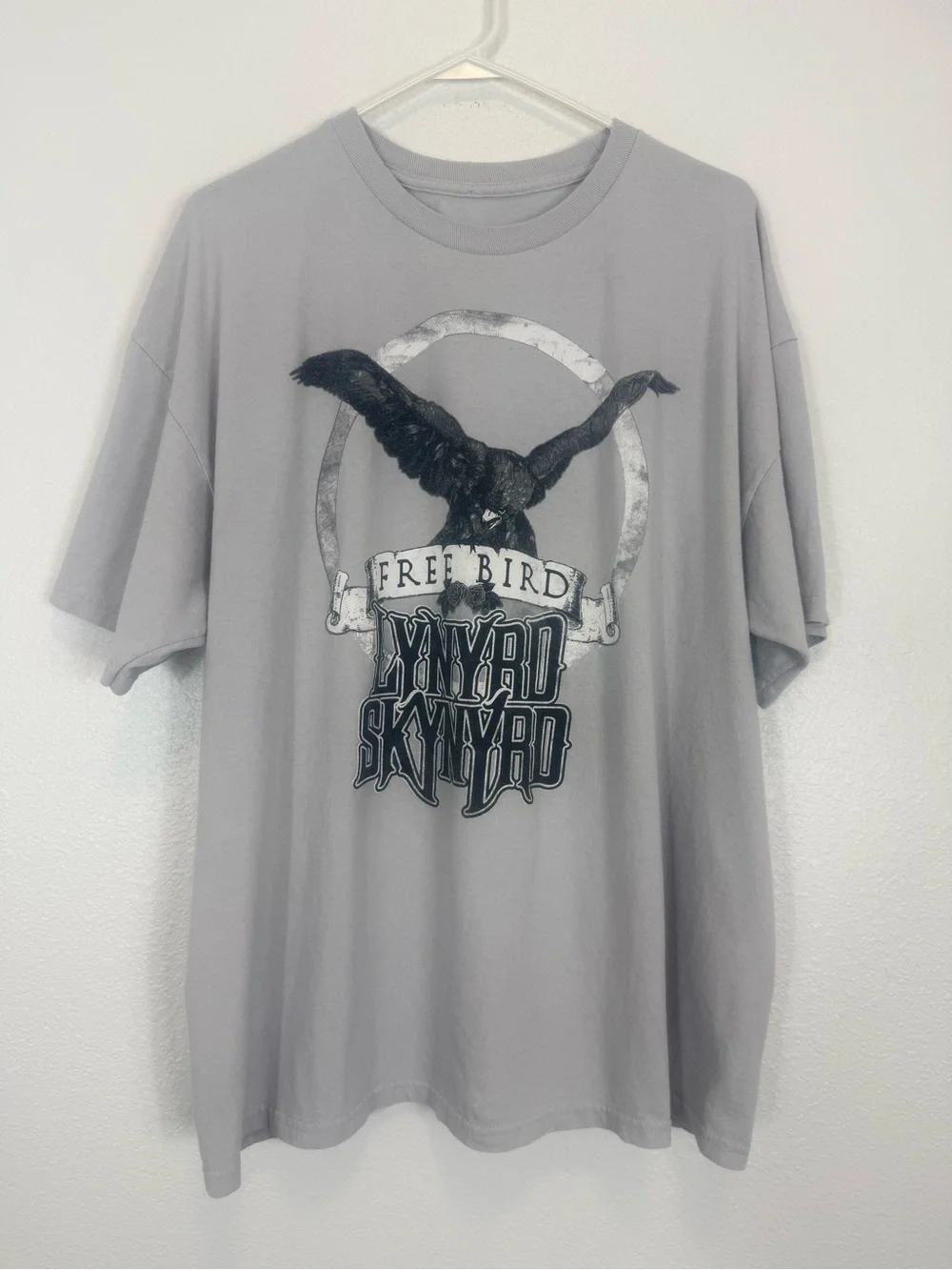 Lynyrd Skynyrd Last Of The Street Survivors Tour 2019 T-Shirt Gray